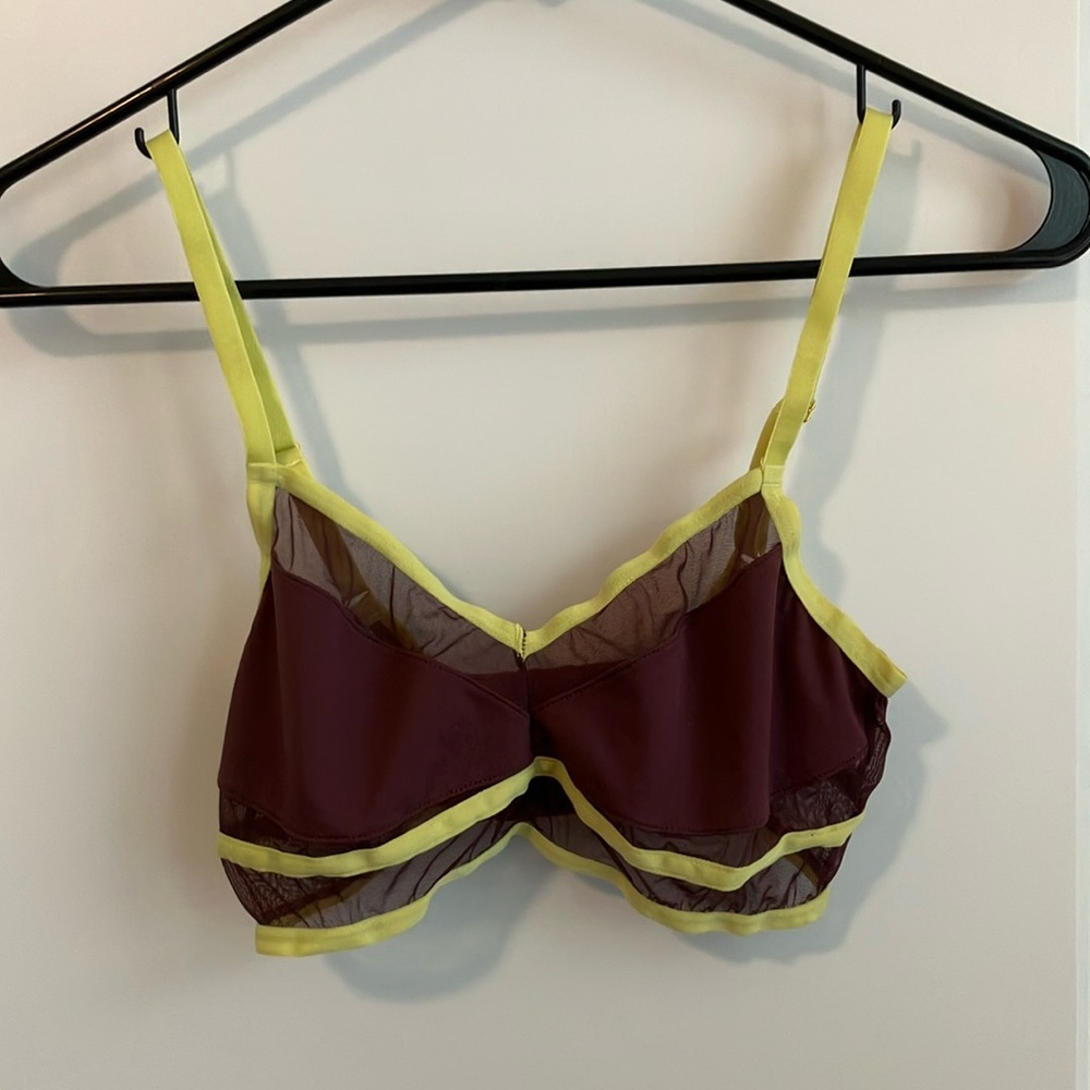 Bootay bag Elegant Yellow and Brown Bralette